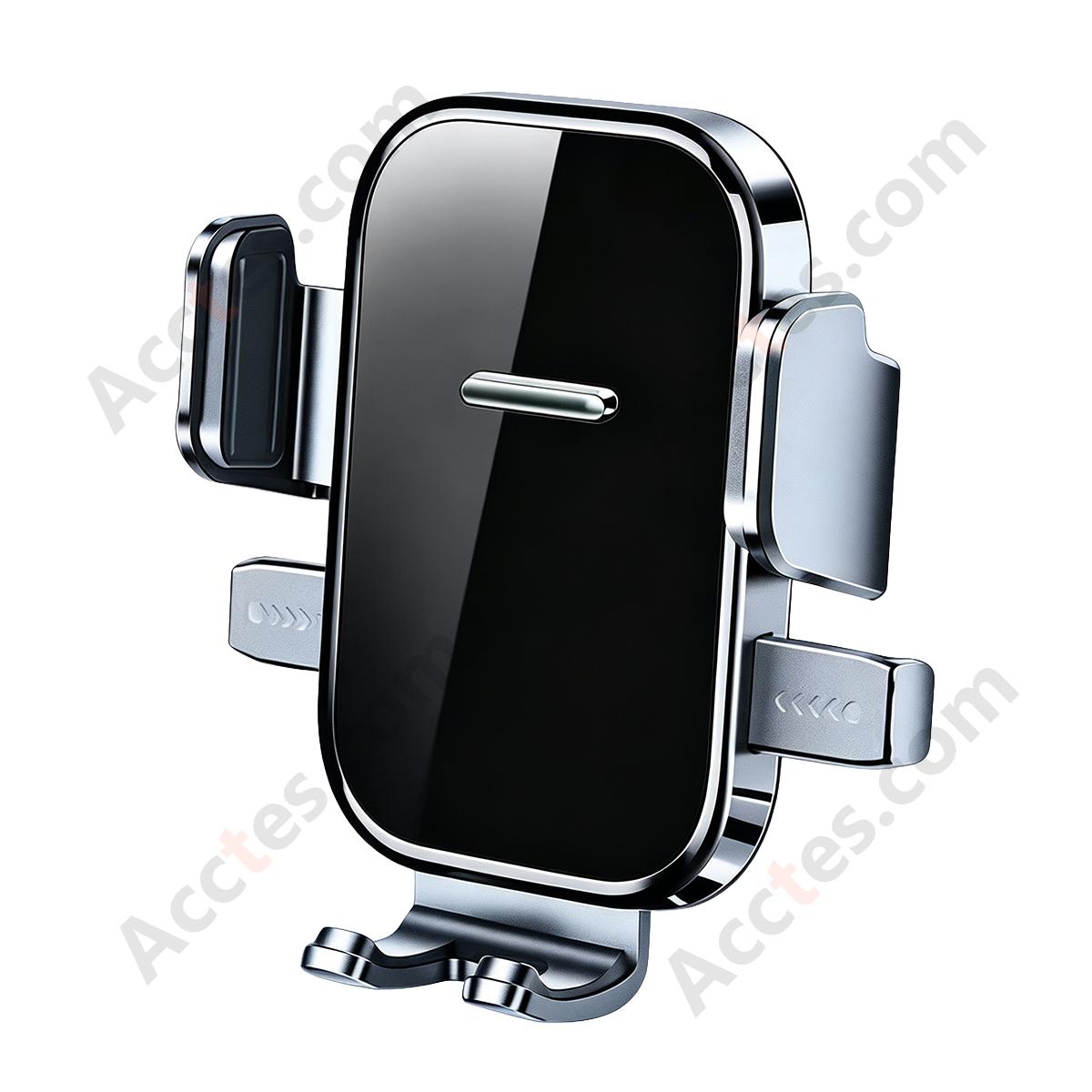 Air Vent Hook Square Mirror Surface Car Phone Mount