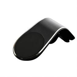 Black Magnetic Air Vent Back Clip Car Phone Mount