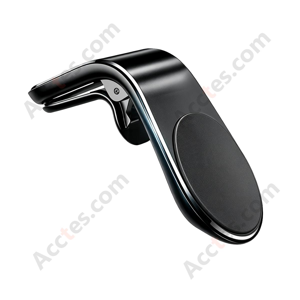 Black Magnetic Air Vent Back Clip Car Phone Mount