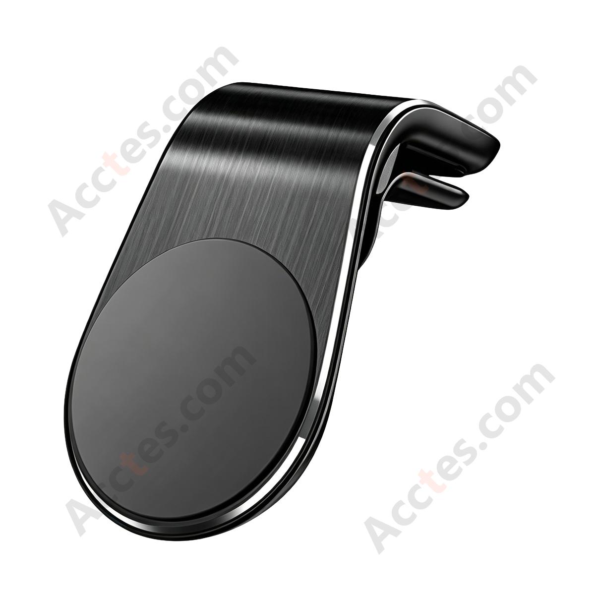 Black Magnetic Air Vent Back Clip Car Phone Mount