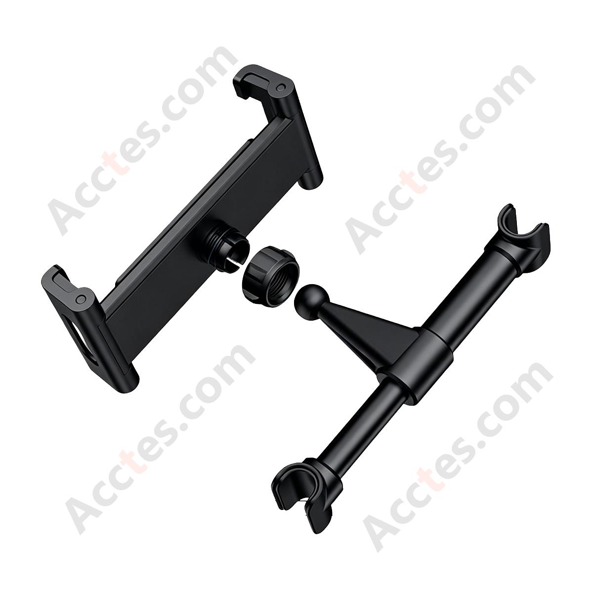 Black Rear Seat Car Phone Mount