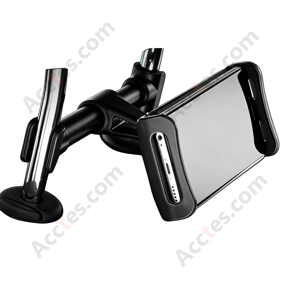 Black Rear Seat Car Phone Mount