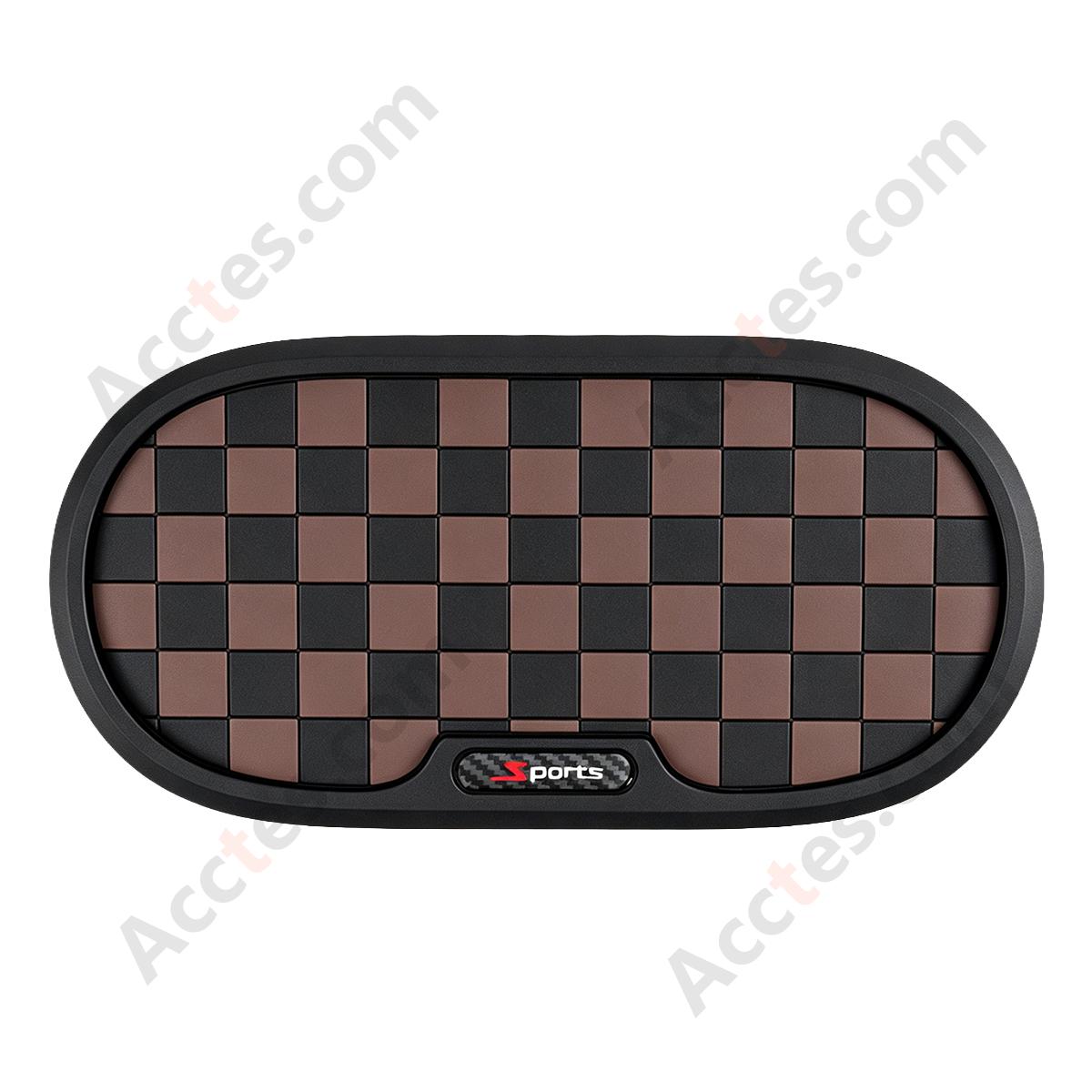 Black Brown Multi-Function Car Anti-Slip Storage Pad