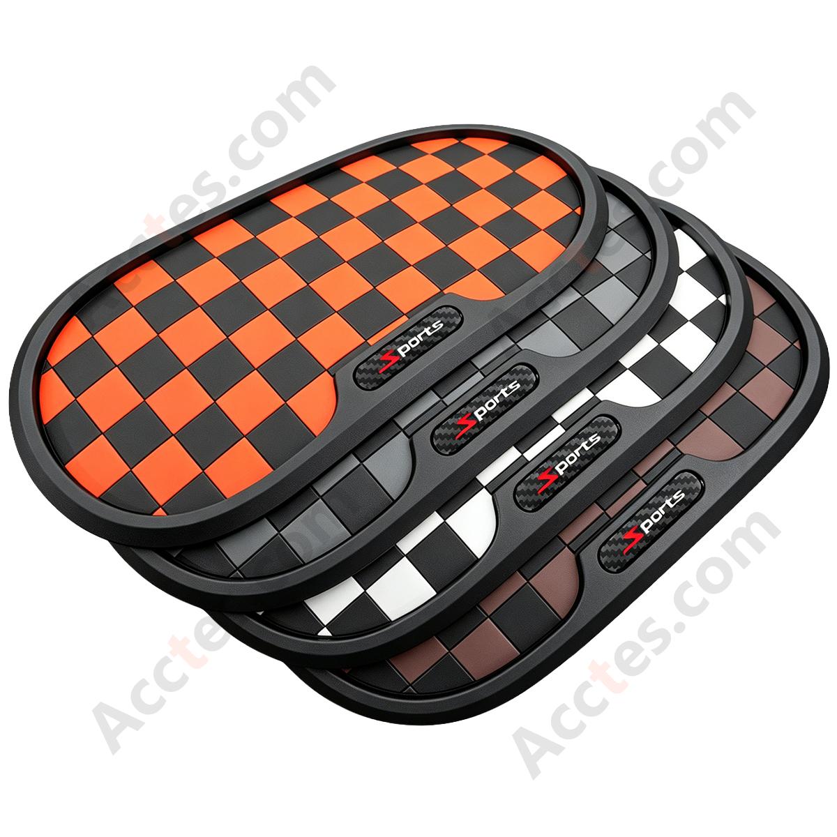 Black Brown Multi-Function Car Anti-Slip Storage Pad
