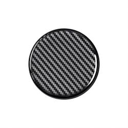 7cm A+B Carbon Fiber Drip Glue Car Cup Coaster Anti-Slip Pad