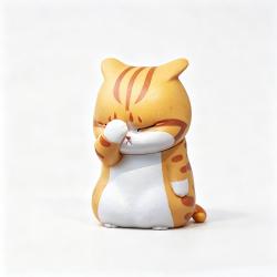 Single Cartoon Cat Car Dashboard Figurine (Without Adhesive Tape)