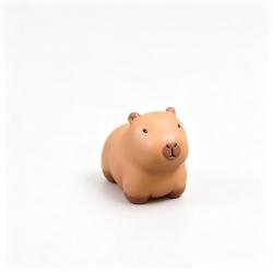 Cartoon Capybara Standing Posture Car Dashboard Figurine