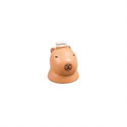 Half Body Cartoon Capybara Car Dashboard Figurine