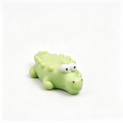 Cartoon Capybara With Crocodile Mini Figurine Set Car Dashboard Ornament