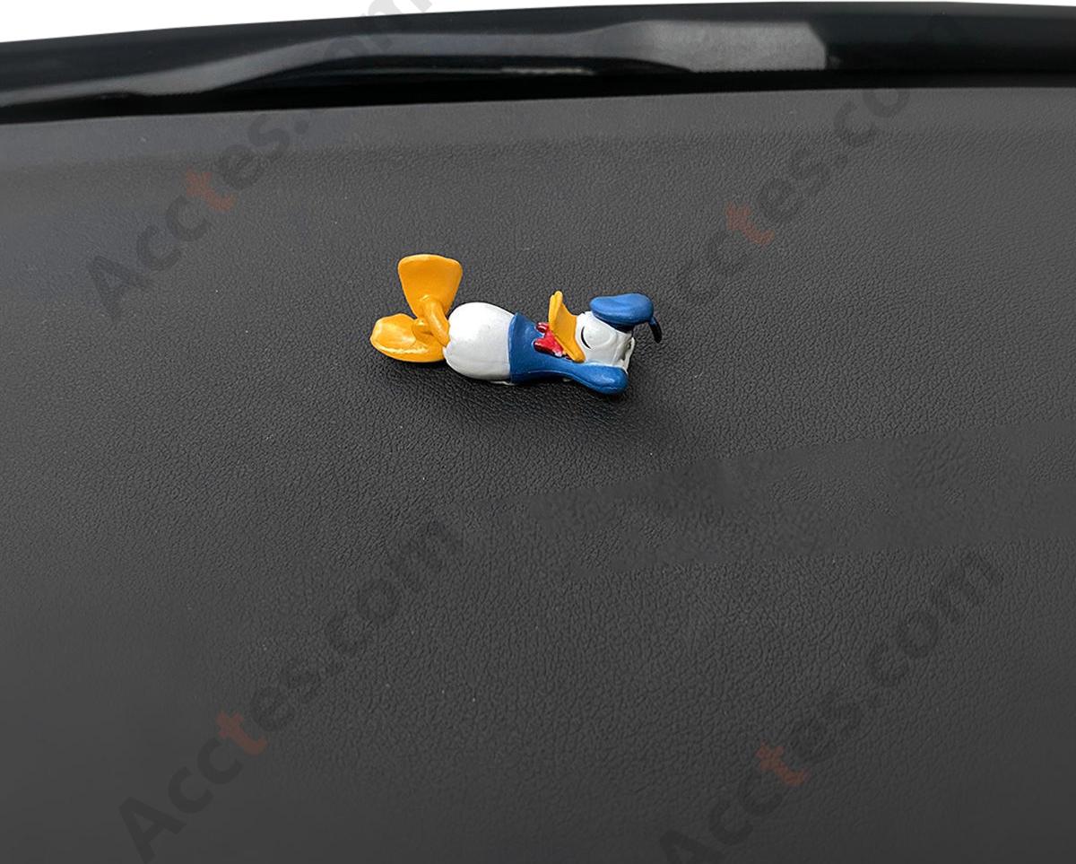 Sleeping Posture Cartoon Duck Car Dashboard Figurine