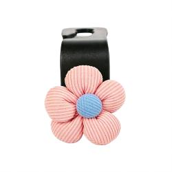 Flower Decor Hidden Multi-Function Car Seat Back Hook