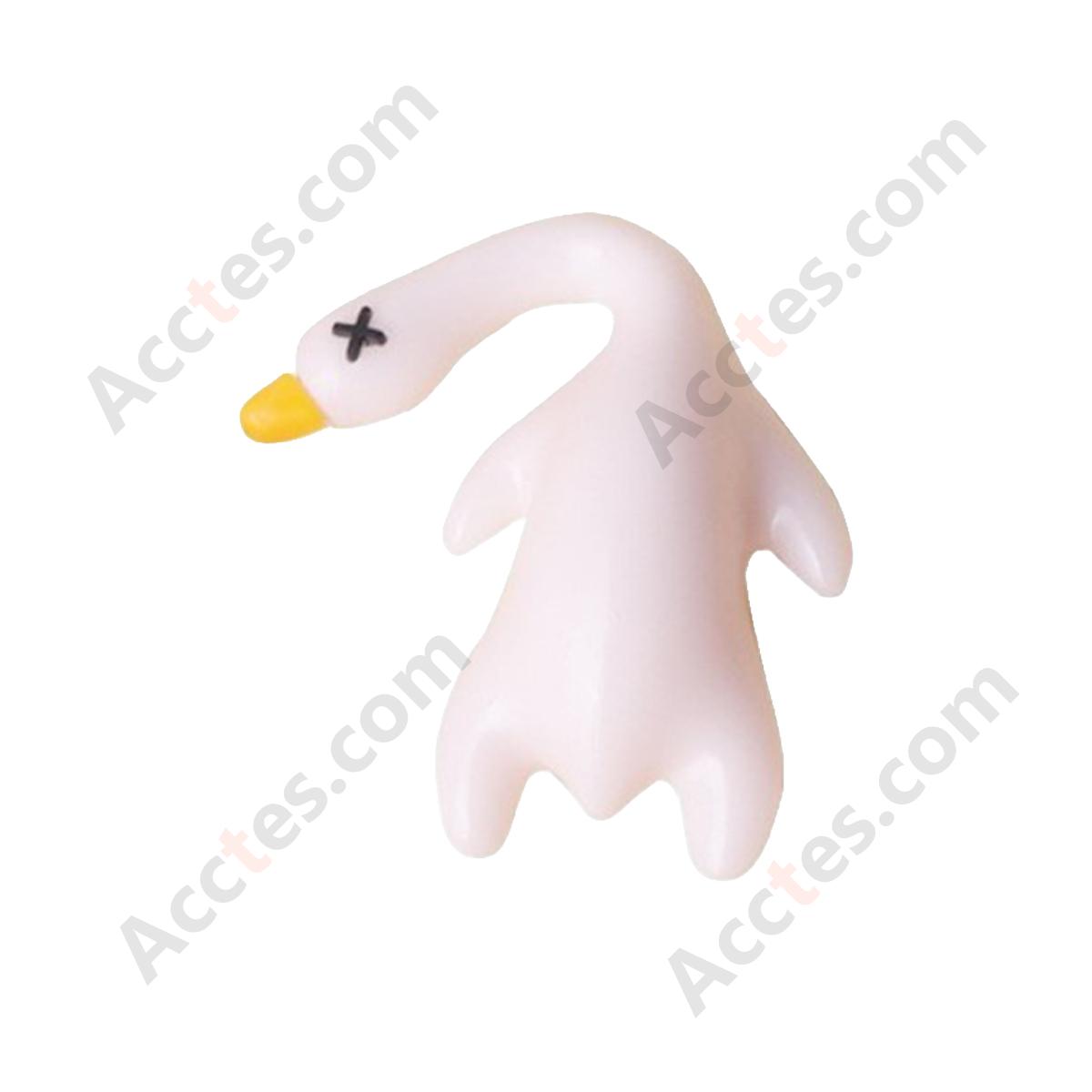 Large Glow-in-Dark Color Changing Cartoon Duck Car Hanging Ornament