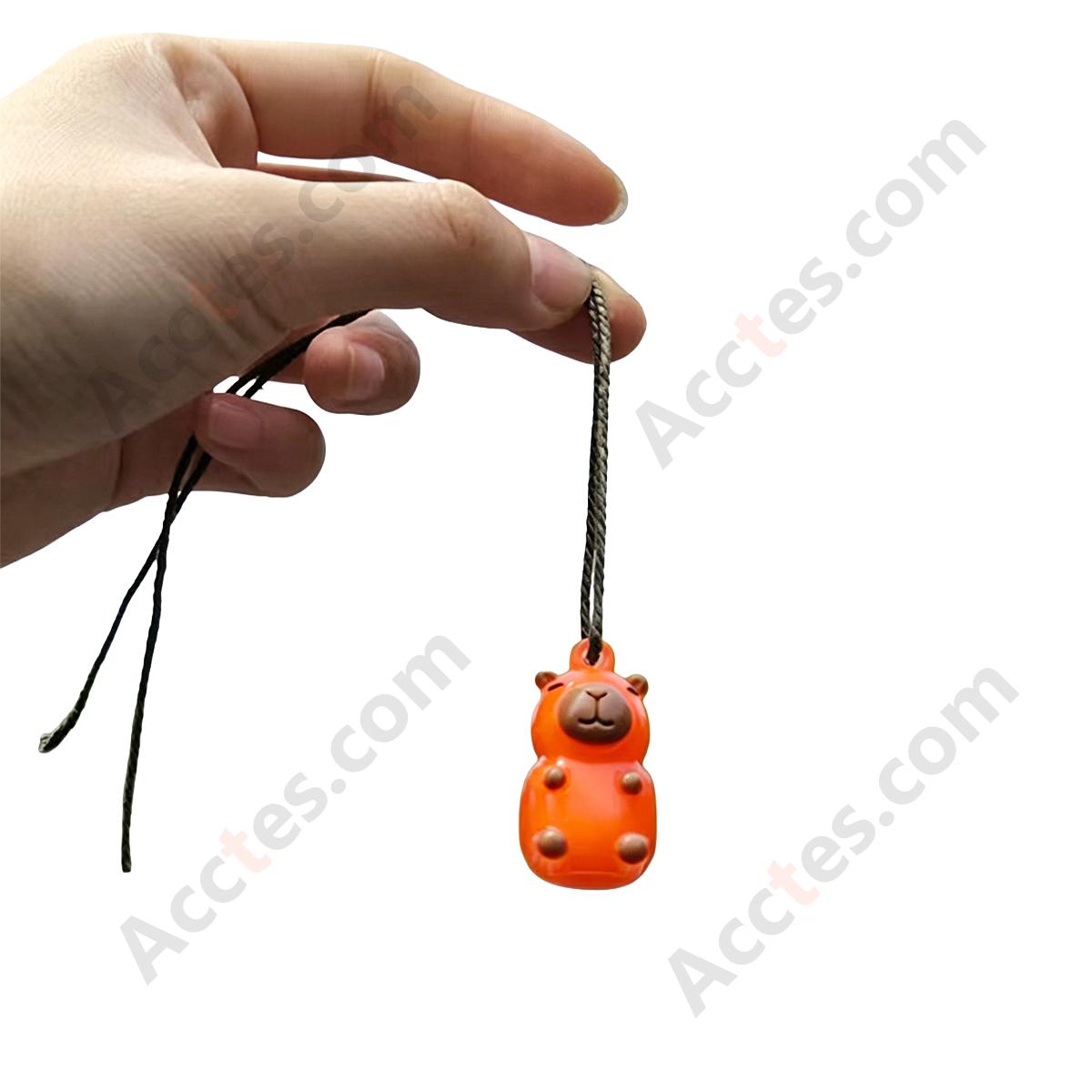 Color Changing Cartoon Rodent Animal Car Hanging Ornament with Lanyard & PP Bag