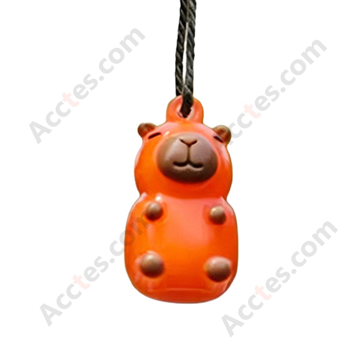 Color Changing Cartoon Rodent Animal Car Hanging Ornament with Lanyard & PP Bag