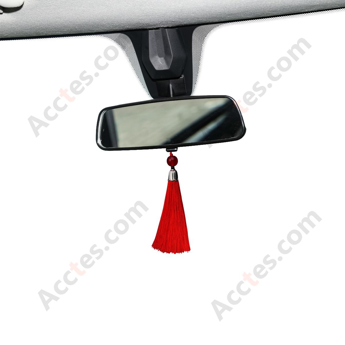 Chinese Knot Tassel with Silver Metal Cap Top