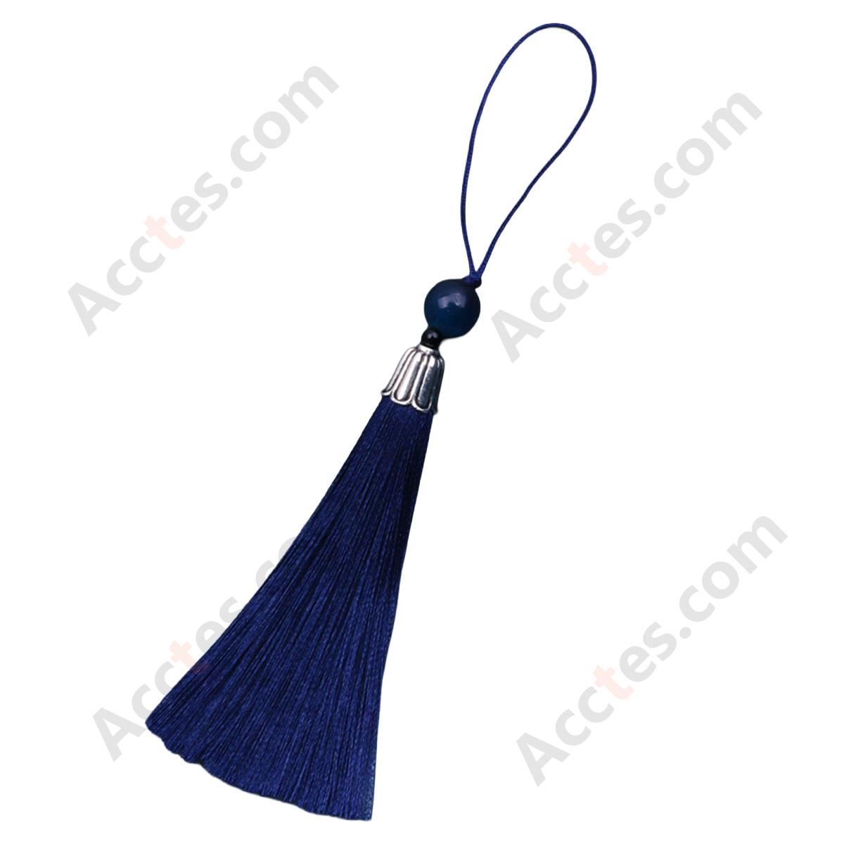 Chinese Knot Tassel with Silver Metal Cap Top