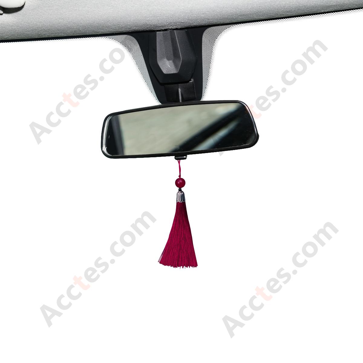 Chinese Knot Tassel with Silver Metal Cap Top