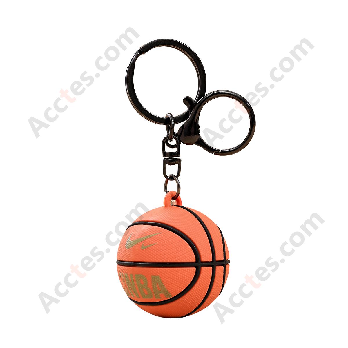 Simulated Large Basketball Car Keychain Hanging Ornament