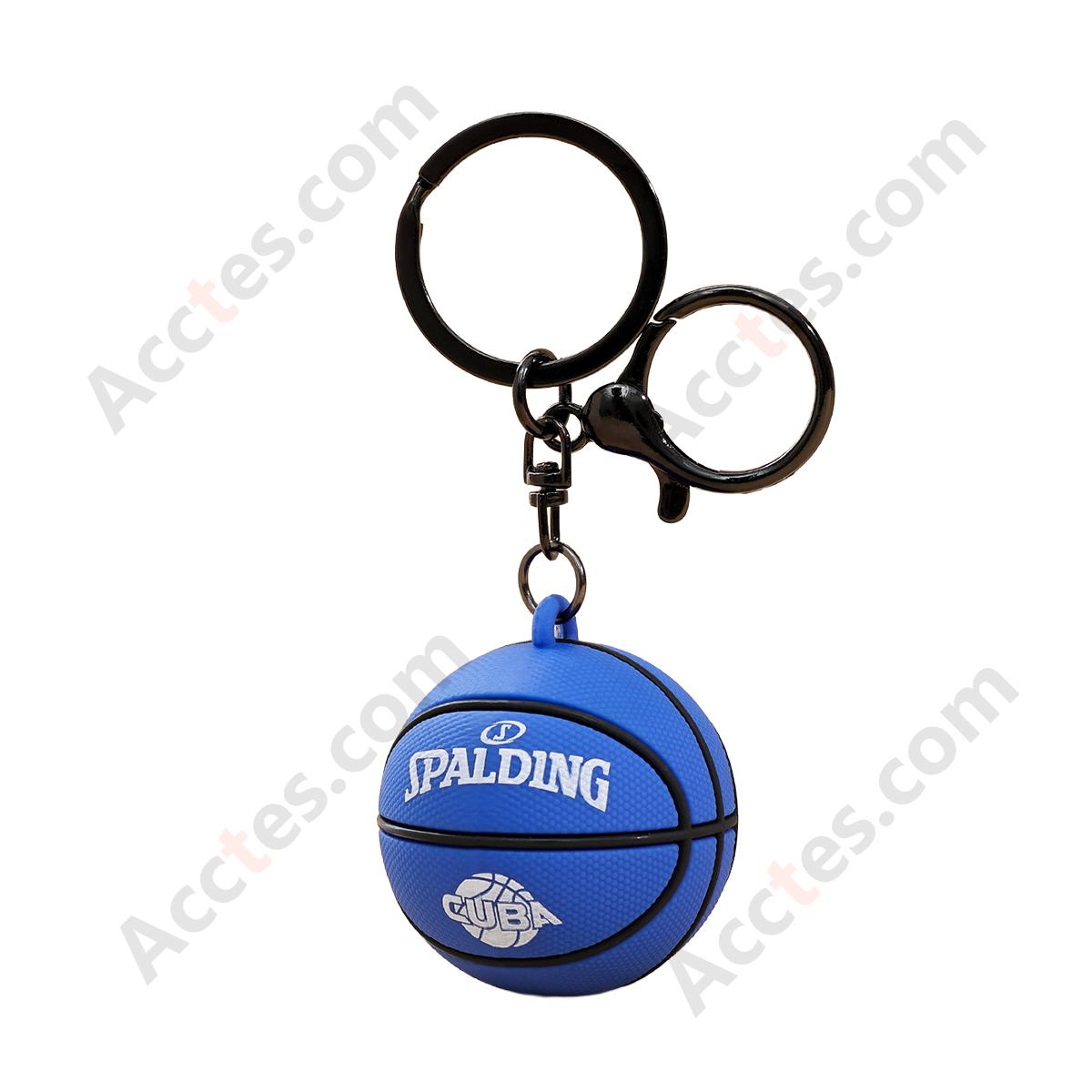 Simulated Large Basketball Car Keychain Hanging Ornament