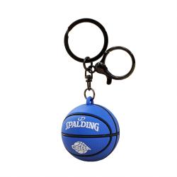 Simulated Large Basketball Car Keychain Hanging Ornament