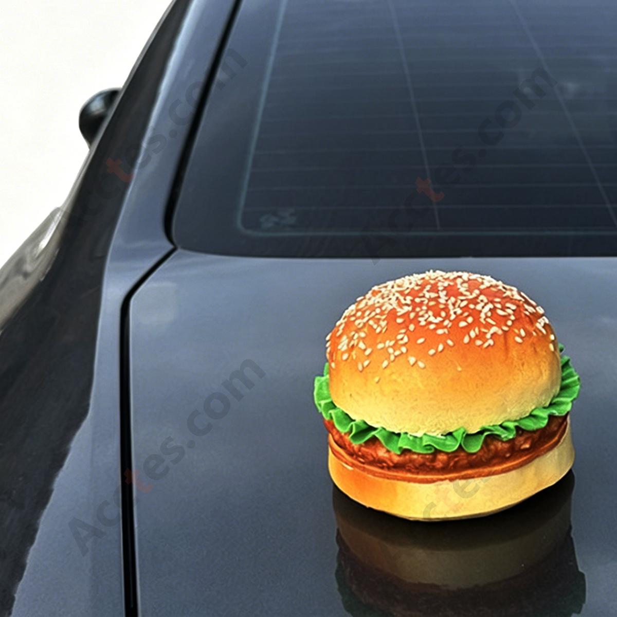 Simulation Burger Car Interior & Exterior Roof Decoration Ornament