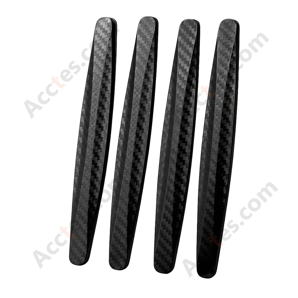 Carbon Fiber Pattern Anti-Scratch Car Door Edge & Bumper Guard Strip