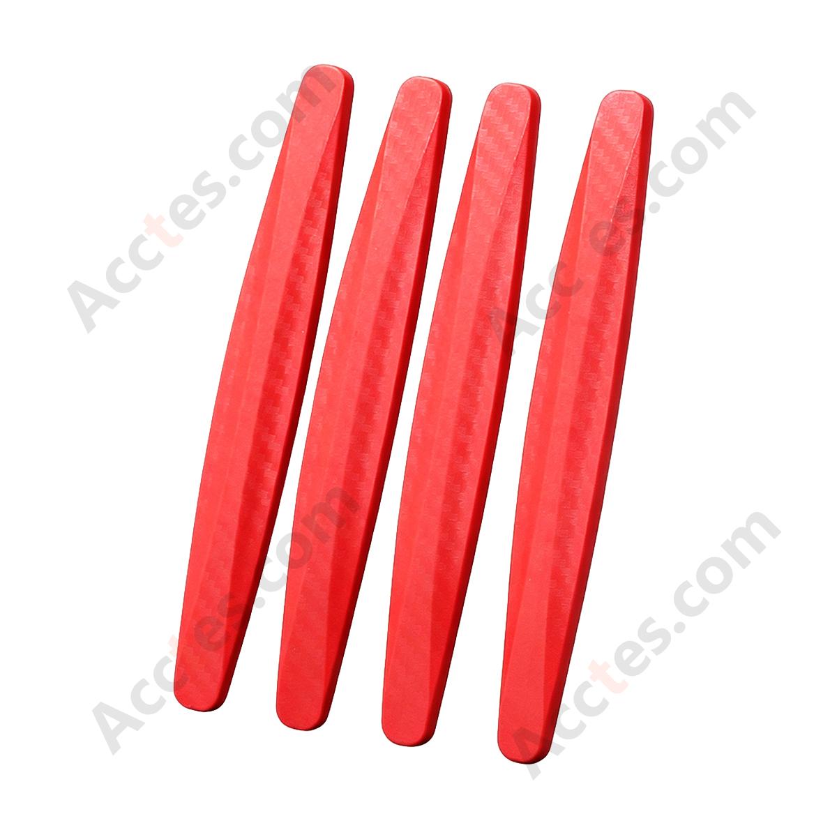 Carbon Fiber Pattern Anti-Scratch Car Door Edge & Bumper Guard Strip