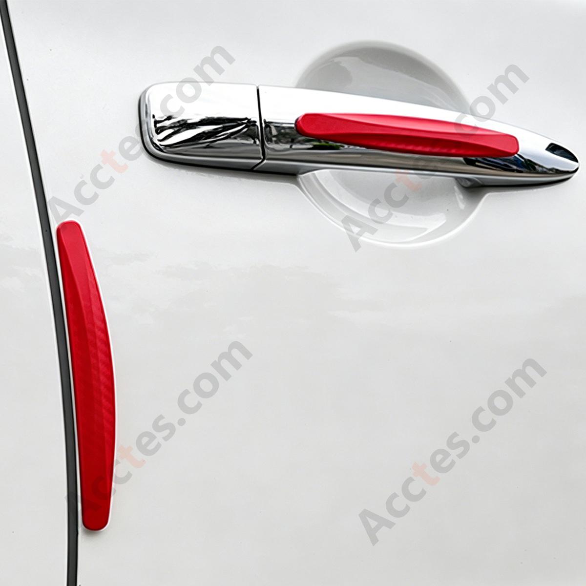 Carbon Fiber Pattern Anti-Scratch Car Door Edge & Bumper Guard Strip
