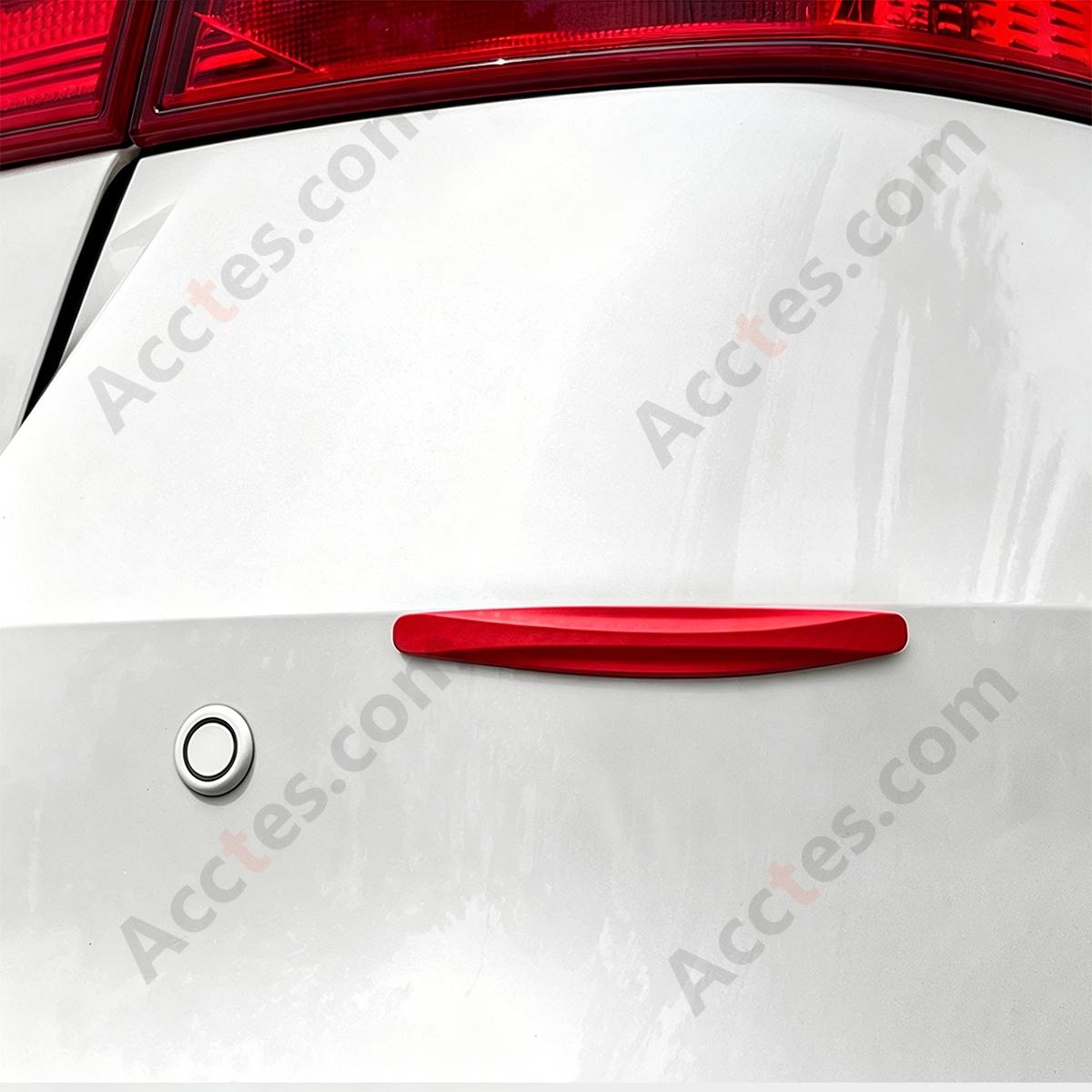 Carbon Fiber Pattern Anti-Scratch Car Door Edge & Bumper Guard Strip