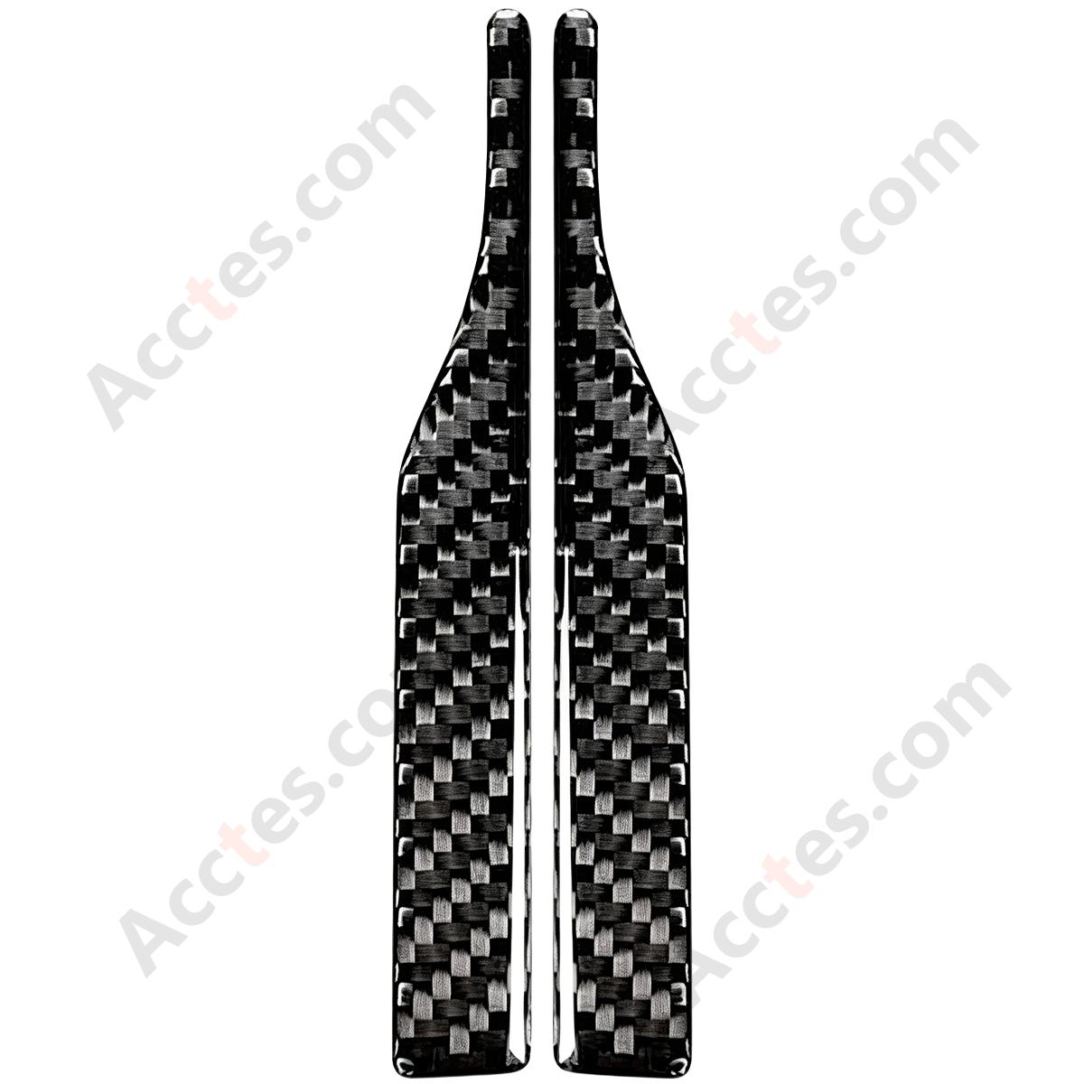 Universal Carbon Fiber Anti-Collision Anti-Scratch Rearview Mirror Protective Sticker