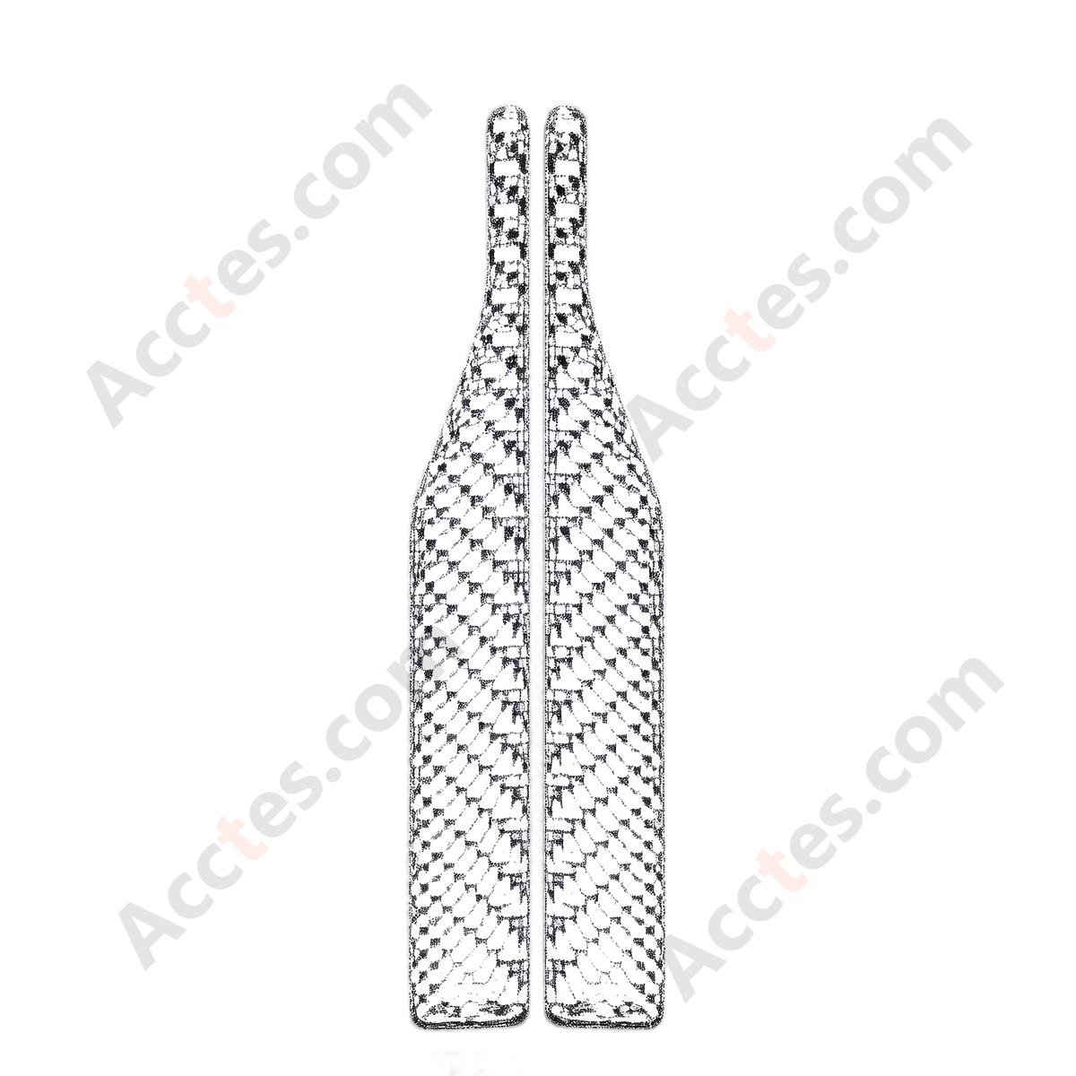 Universal Carbon Fiber Anti-Collision Anti-Scratch Rearview Mirror Protective Sticker