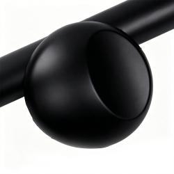 Matte Black Carbon Fiber Vinyl Wrap, 30*100cm