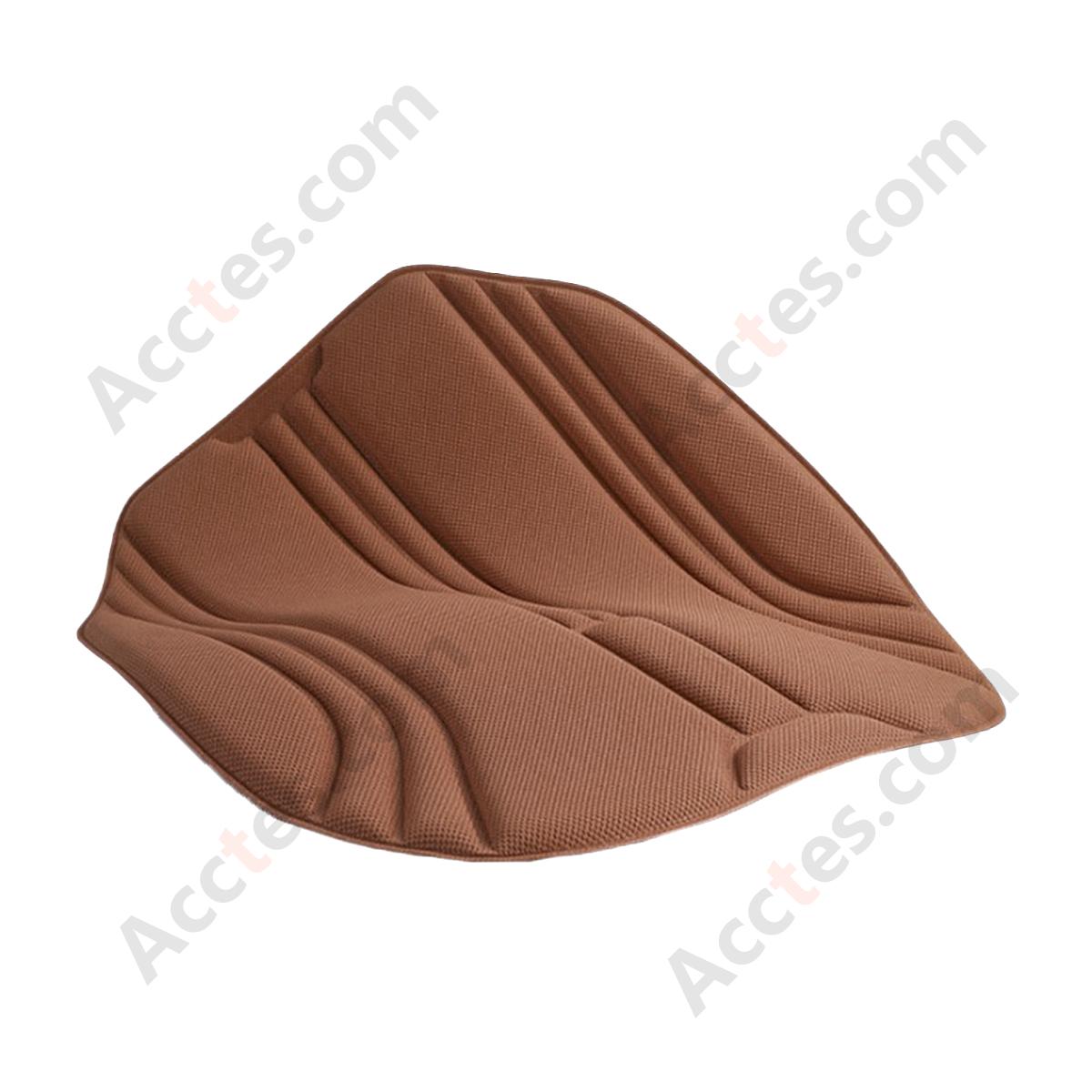 3Pcs All-Season One-Piece Molded Seaweed Fiber Car Seat Cushion Set