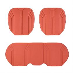 3Pcs All-Season One-Piece Molded Seaweed Fiber Car Seat Cushion Set