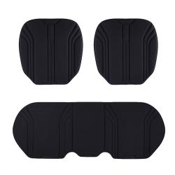 3Pcs All-Season One-Piece Molded Seaweed Fiber Car Seat Cushion Set