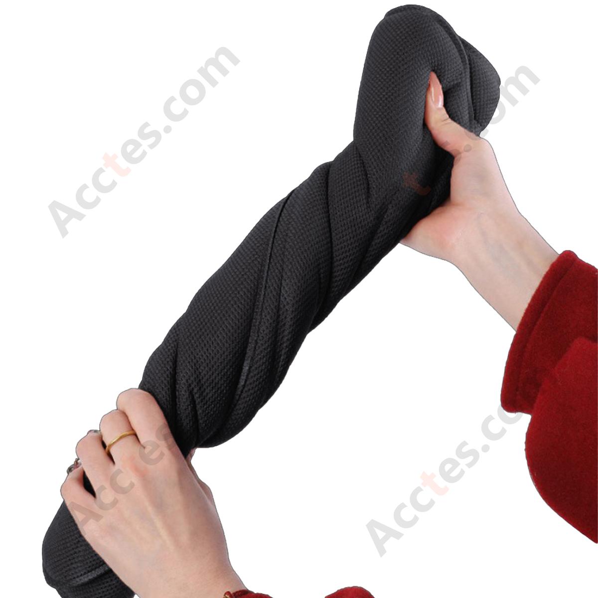 3Pcs All-Season One-Piece Molded Seaweed Fiber Car Seat Cushion Set