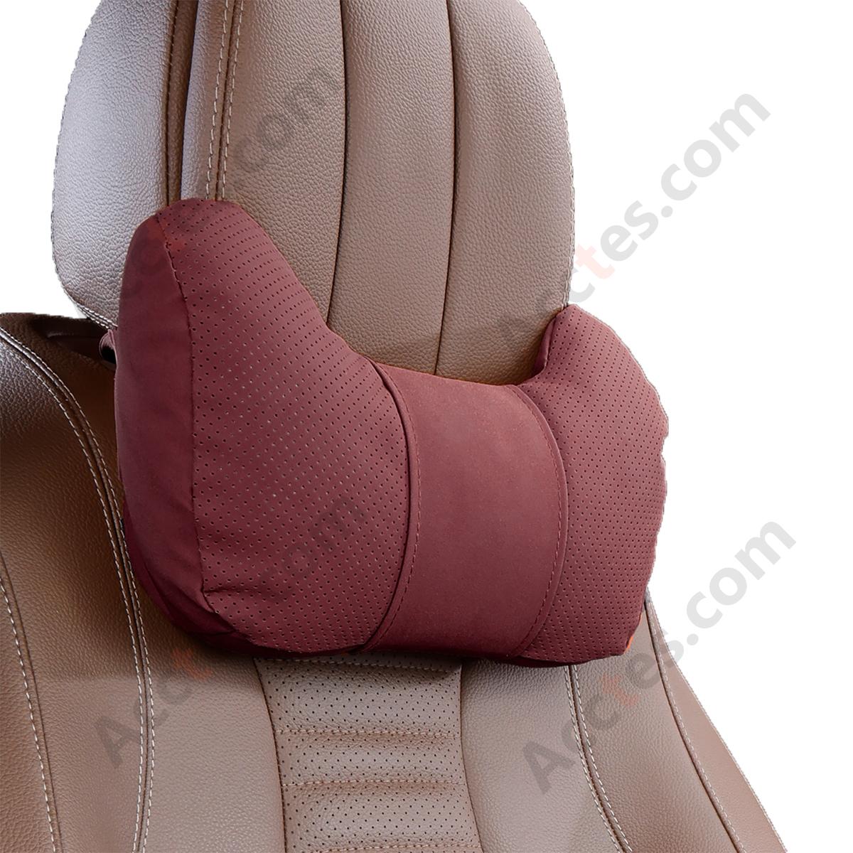 Yacht Velvet Car Neck Support Pillow