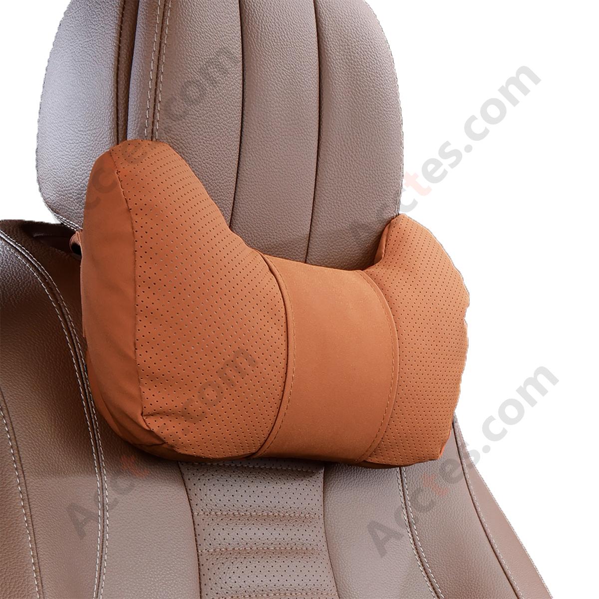 Yacht Velvet Car Neck Support Pillow