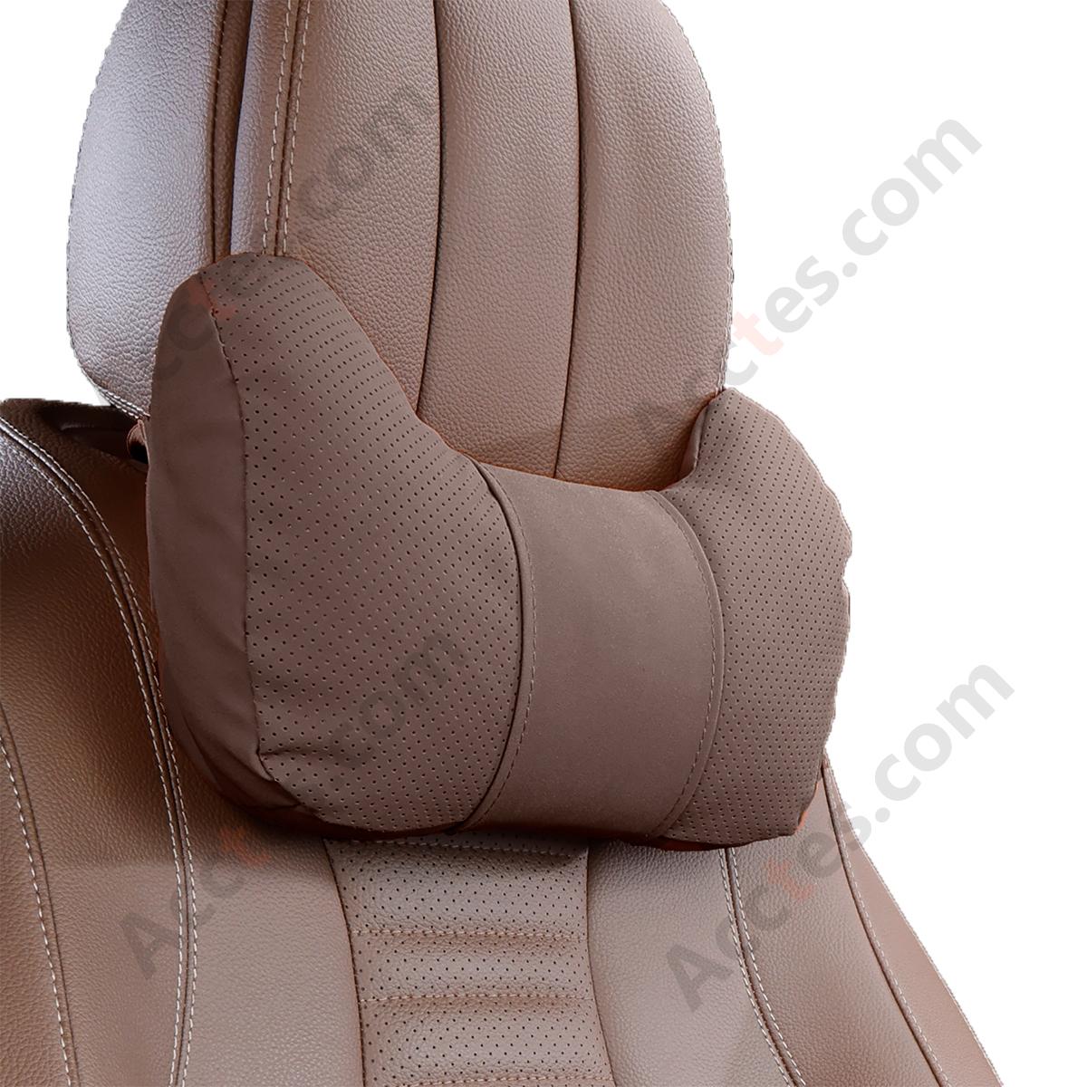 Yacht Velvet Car Neck Support Pillow
