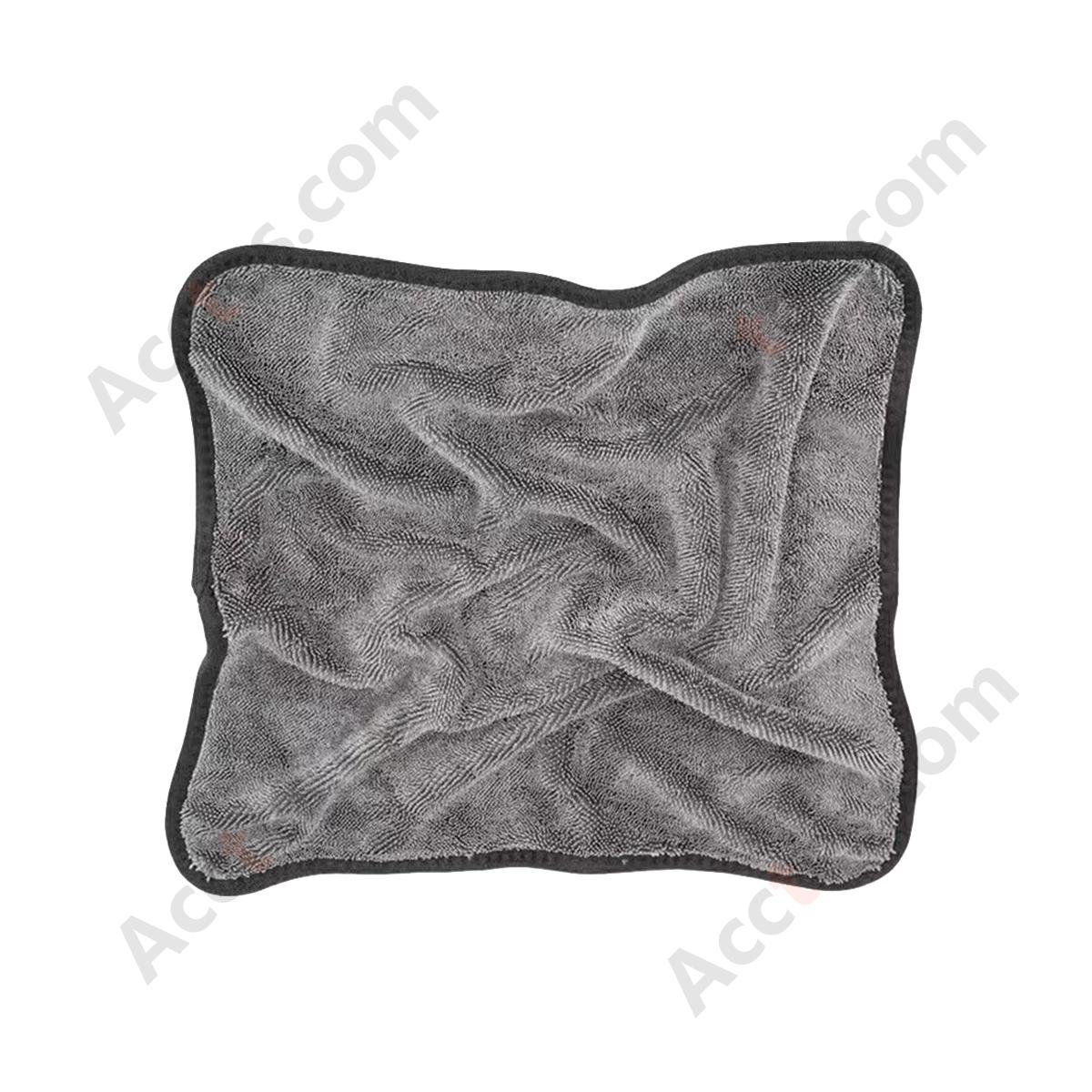 Super Absorbent Single-Layer Car Cleaning Towel 500g/m², 4060 CM black