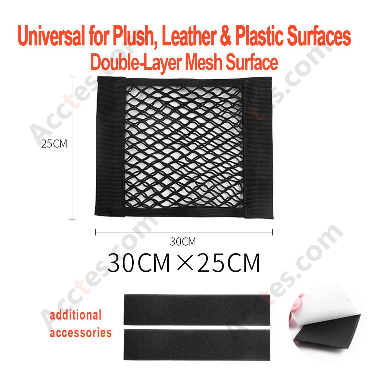 30cm Self Adhesive Car Storage Bag Fixing Strips, Suitable for Smooth Surfaces