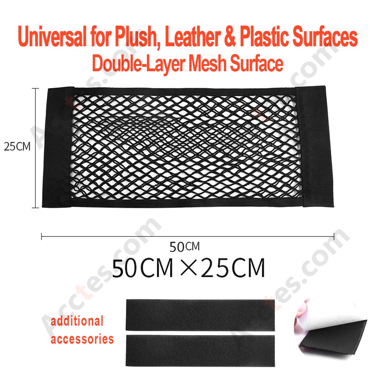 50cm Self Adhesive Car Storage Bag Fixing Strips, Suitable for Smooth Surfaces