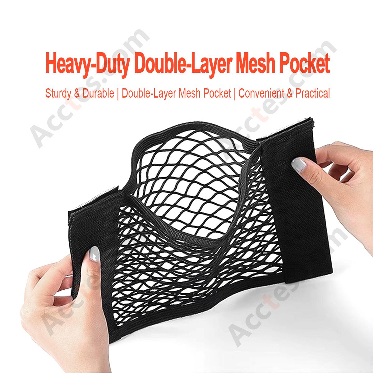 50cm Self Adhesive Car Storage Bag Fixing Strips, Suitable for Smooth Surfaces