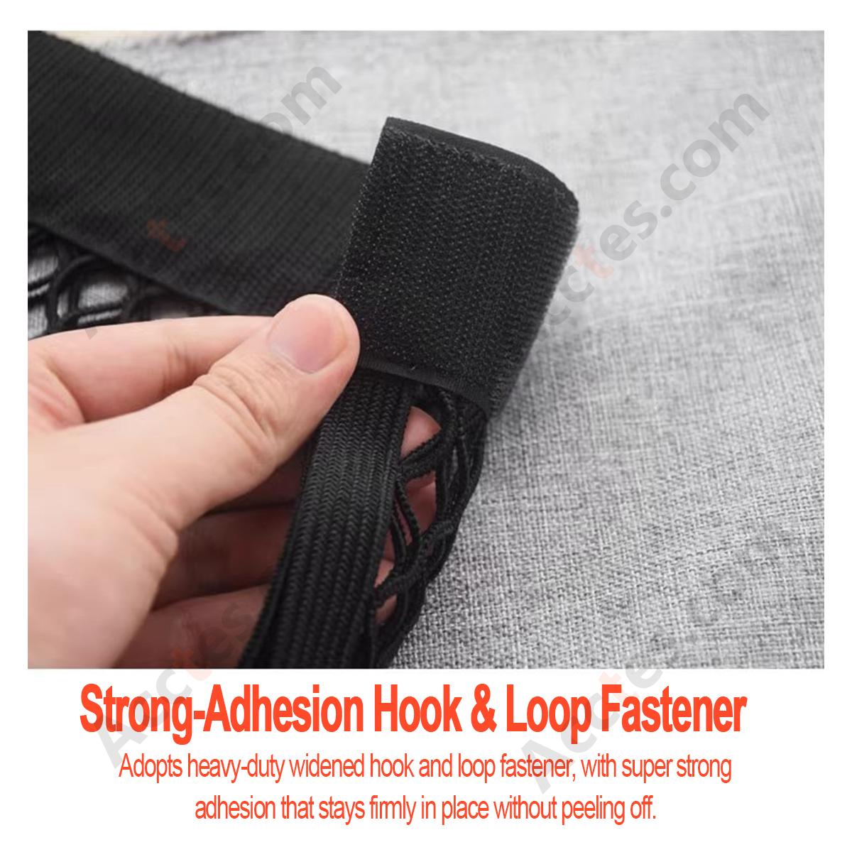 50cm Self Adhesive Car Storage Bag Fixing Strips, Suitable for Smooth Surfaces