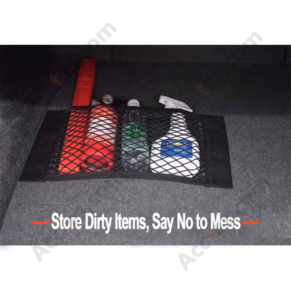 50cm Self Adhesive Car Storage Bag Fixing Strips, Suitable for Smooth Surfaces