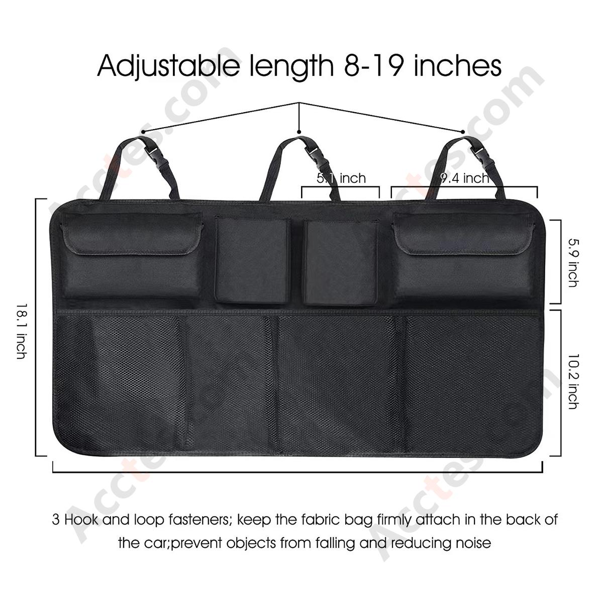 Upgraded Car Trunk & Seat Back Storage Organizer Pouch