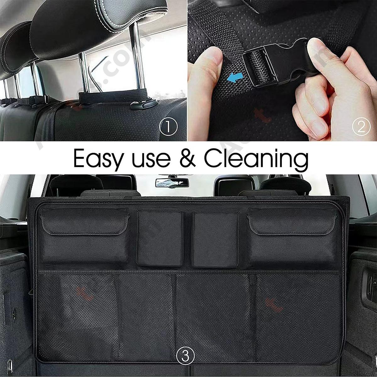 Upgraded Car Trunk & Seat Back Storage Organizer Pouch