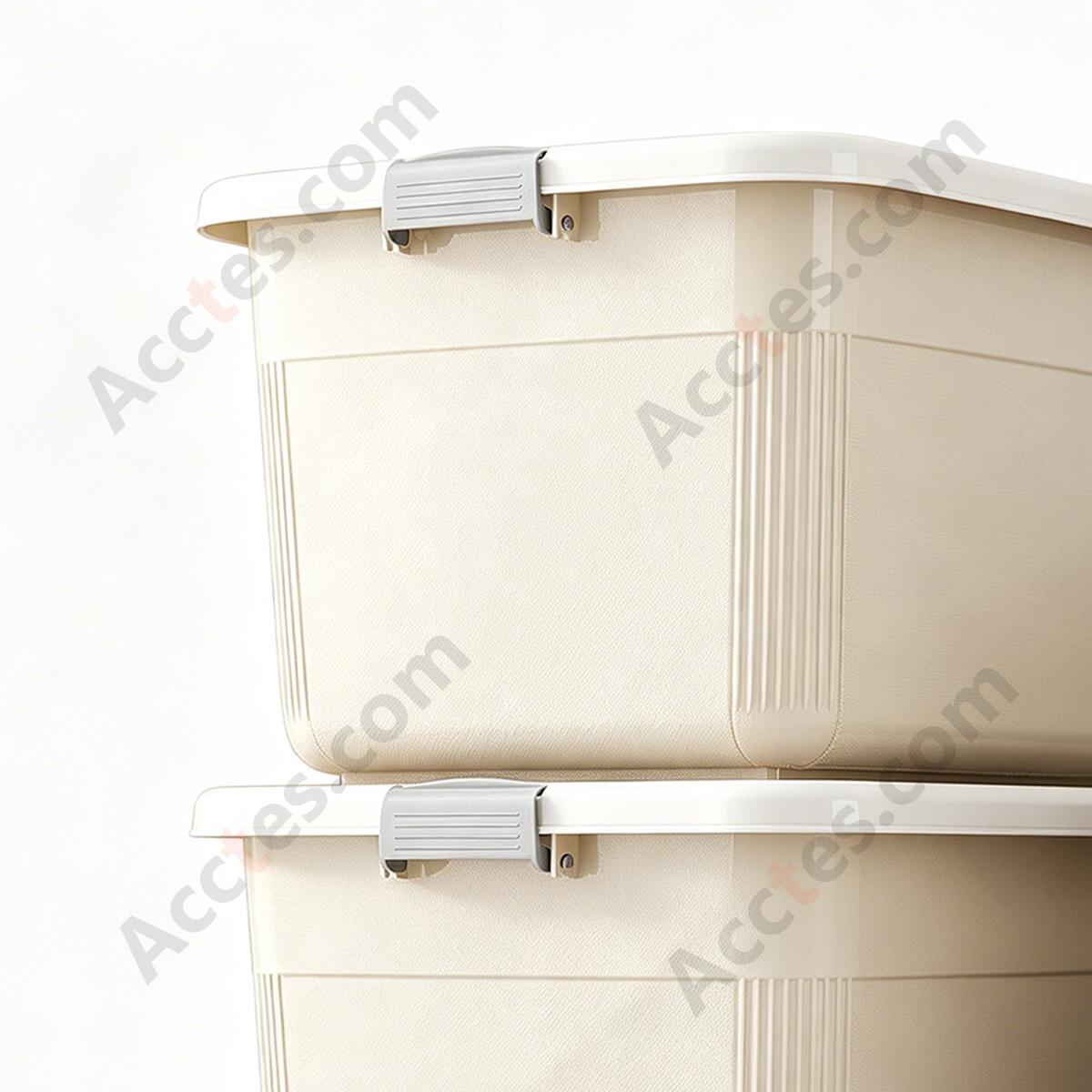 Car Trunk Storage Bin, Beige, Mini