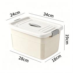 Car Trunk Storage Bin, Beige, Medium
