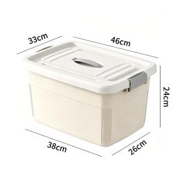 Car Trunk Storage Bin, Beige, Extra Large